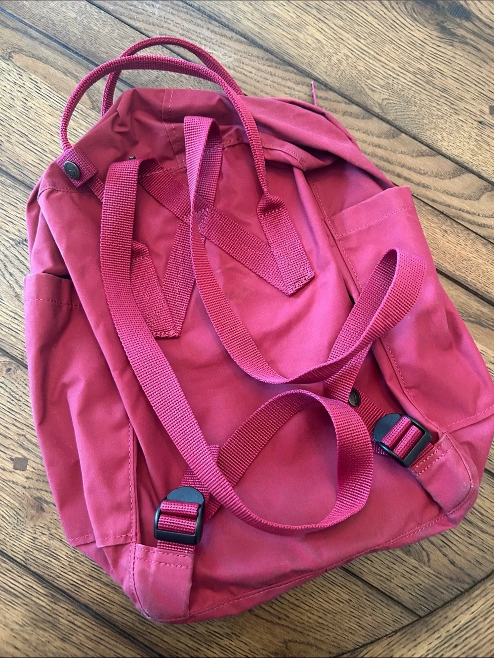 Fjallraven Kanken Backpack in Deep Raspberry